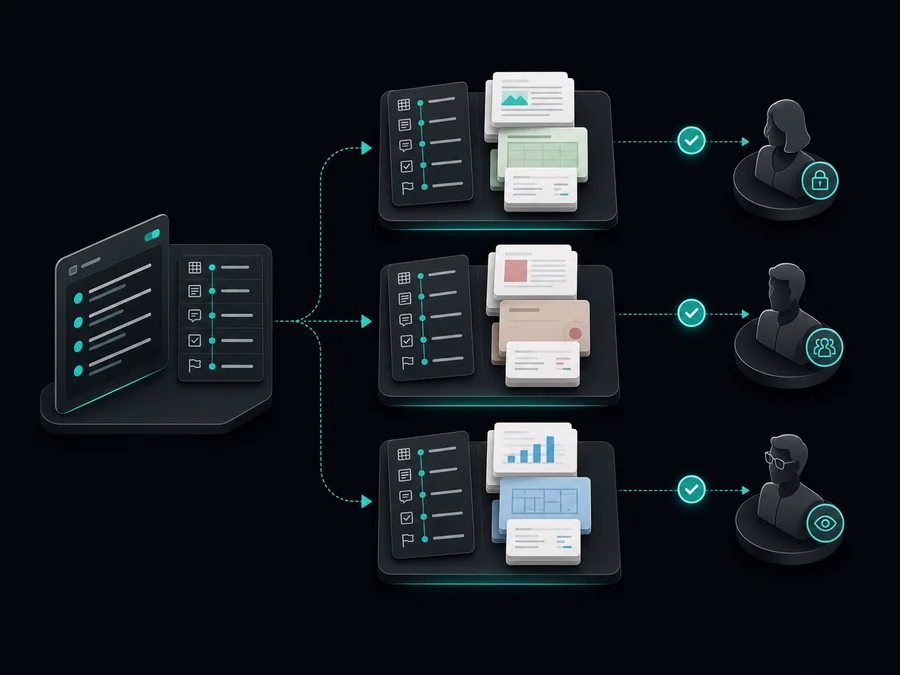 Save the way your team reviews a document collection and apply it to the next one.